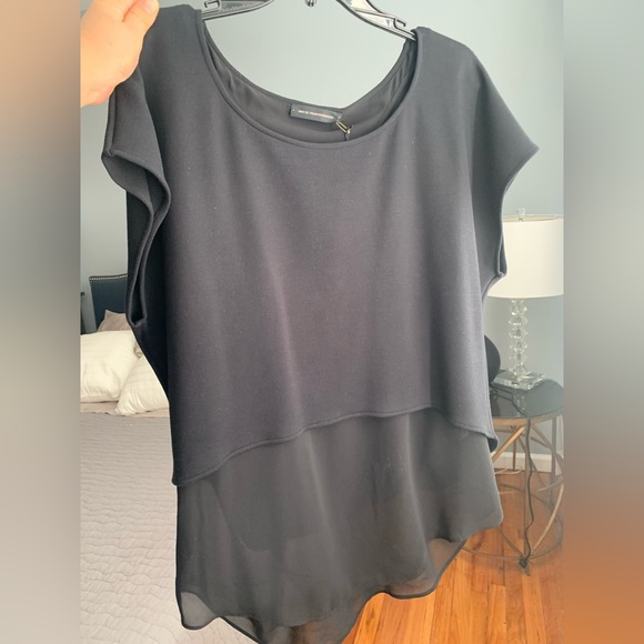 kiki de montparnasse. double layer black top - Picture 7 of 9